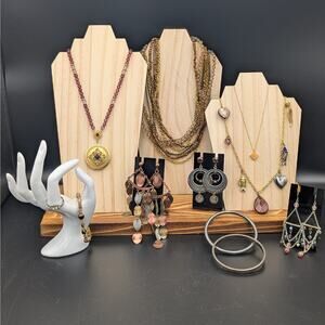 Boho Bronze & Charm Treasure Jewelry Bundle | 11 Pieces